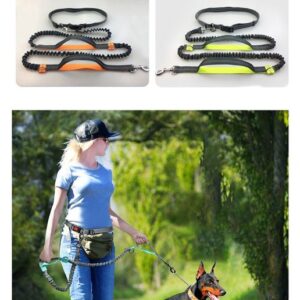 Correa Manos Libres Flexible Para Perros